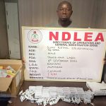 Convicted Cocaine Trafficker Disguised Arrested By NDLEA 
